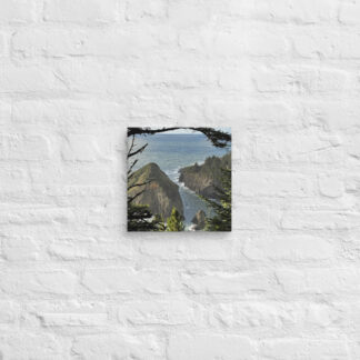 Brookings by the Sea – Oregon Coast Canvas Print | Coastal Cliffs & Ocean View Wall Art