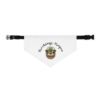 Brookings Otter Pet Collar with Bandana