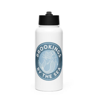 Brookings by the Sea Mermaid Water Bottle | 32oz Stainless Steel