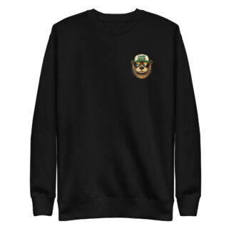 Brookings Otter Unisex Premium Sweatshirt with Front and Back Graphic